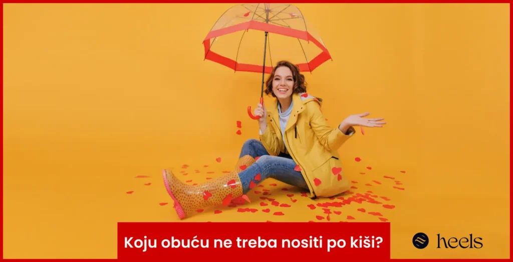 Koju obuću ne treba nositi po kiši?