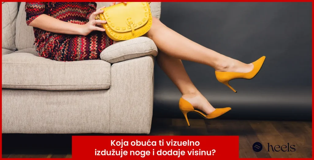 Obuća koja vizuelno izdužuje noge