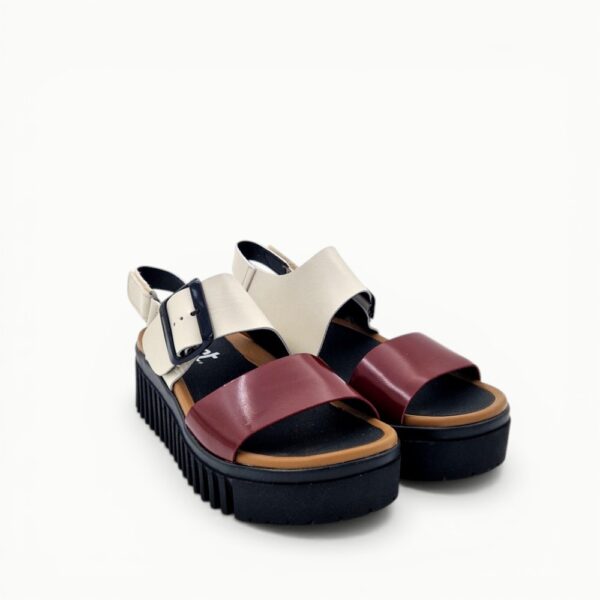 Art 1578-52 Multi Cream Burdeos